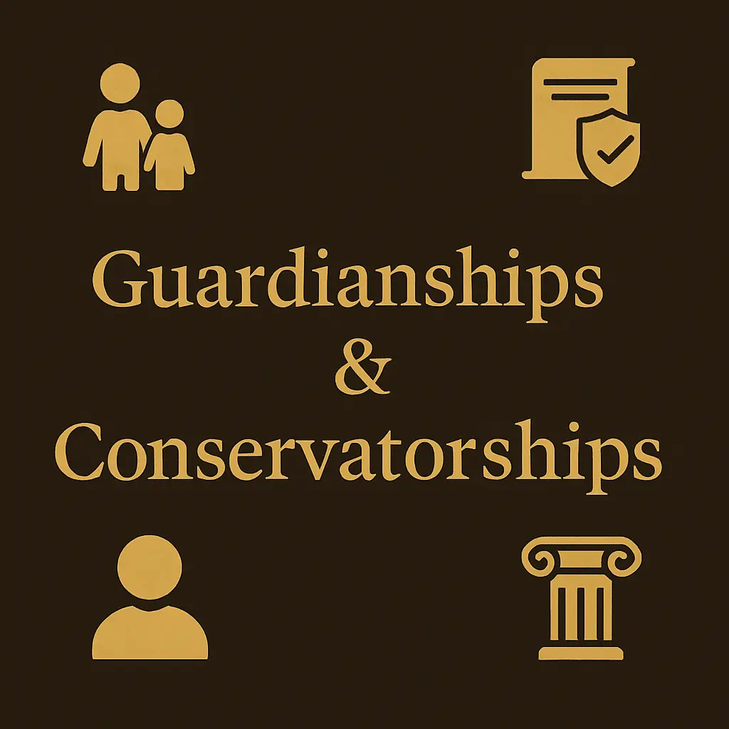 conservatorship and guardianship lawyer logo